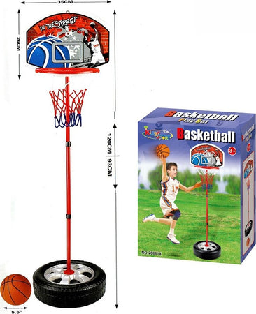 Basket Canestro Piantana Per Bambini Altezza Regolabile Fino 120cm Con Pallone Giochi e giocattoli/Sport e giochi all'aperto/Giochi sportivi/Basket Trade Shop italia - Napoli, Commerciovirtuoso.it