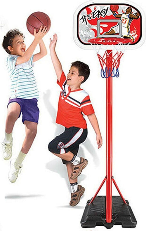 Basket Canestro Piantana Per Bambini Altezza Regolabile Fino 181cm Con Pallone Giochi e giocattoli/Sport e giochi all'aperto/Giochi sportivi/Basket Trade Shop italia - Napoli, Commerciovirtuoso.it