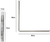 Bastone-Asta-Per-Tenda-Doccia-Barra-A-L-2-Lati-Angolare-Alluminio-80x80cm-69372