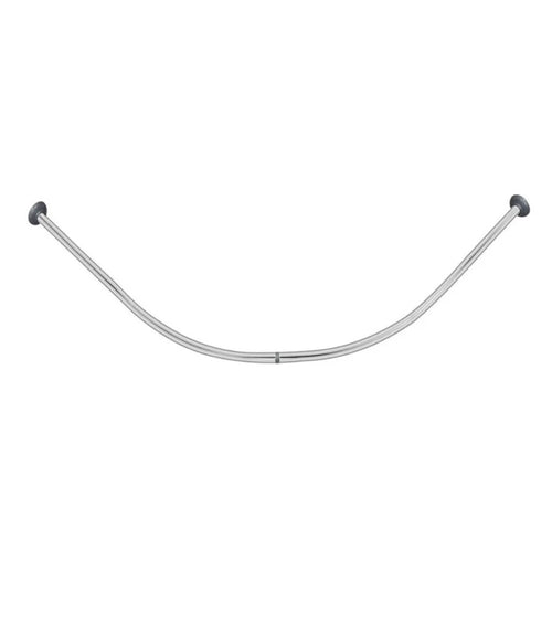 Bastone Asta Per Tenda Doccia Barra Curva Angolare Cromata 90 X 90cm Bagno 59802