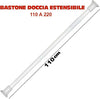 Bastone-Asta-Telescopica-Per-Doccia-Tenda-Armadio-Estensibile-Da-110-A-200-Cm
