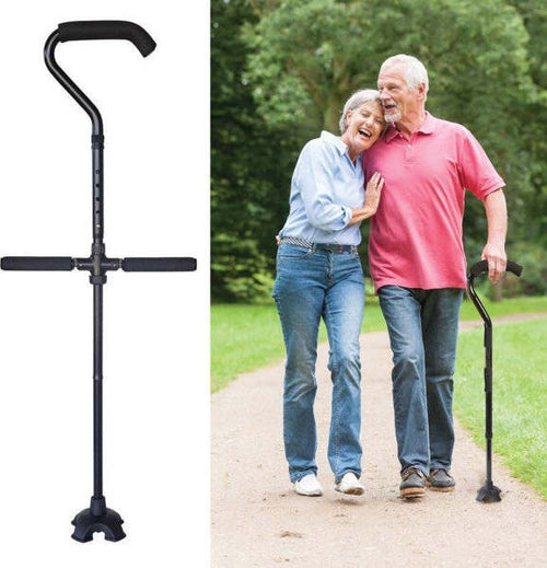 Bastone Da Passeggio Anziani Pieghevole Ez Up Aiuto Ad Alzarti In Piedi Trekking Salute e cura della persona/Ausili per la mobilità e vita quotidiana/Bastoni da passeggio stampelle e accessori/Bastoni da passeggio pieghevoli Trade Shop italia - Napoli, Commerciovirtuoso.it