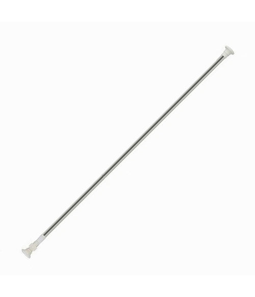Bastone Silver Estensibile Asta Appendiabiti Tende Regolabile Da 140-260cm 59410