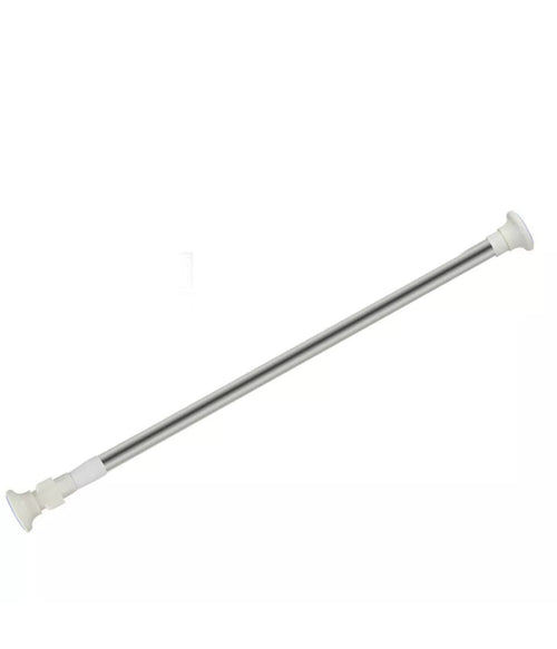 Bastone Silver Estensibile Asta Appendiabiti Tende Regolabile Da 70-120 Cm 59408