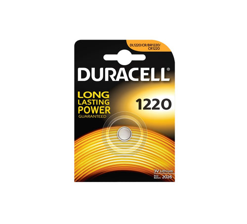 Batteria a bottone tipo 1220 al Litio 3V DURACELL
