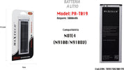 Batteria A Litio Compatibile Per Samsung Galaxy Note 4 3000mah Maxtech Pa-t019 Batterie per Cellulari Trade Shop italia - Napoli, Commerciovirtuoso.it