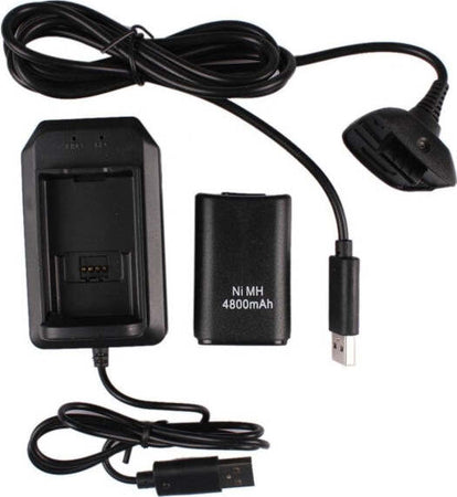 Batteria Battery Pack 4800 Mah Aggiuntiva Per Joystick Controller Per Xbox 360 Videogiochi/Xbox One/Accessori/Batterie e caricabatterie/Batterie Trade Shop italia - Napoli, Commerciovirtuoso.it