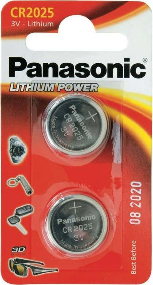 Batteria-CR2025-Panasonic-CR-2025EL/2B