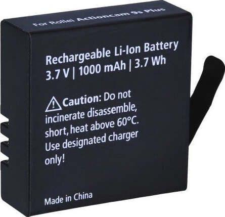 Batteria-Dedicata-Action-Cam-Rollei-20147-accessorio-per-flash-Batteria