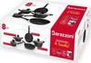 Batteria-di-pentole-e-padelle-8-pezzi-barazzoni-linea-tutti-a-tavala-antiaderente-set-da-cucina-per-tutti-i-piani-cottura