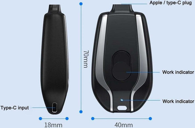 Batteria Esterna Power Bank 1500mah Portachiavi Type C 1500mah Yd-101 Elettronica/Audio e video portatile/Accessori/Accessori per lettori MP3/Caricabatterie/Power bank portatili Trade Shop italia - Napoli, Commerciovirtuoso.it