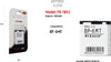 Batteria Li-ion 1050mah Compatibile Con Modello Bp-6mt 3.7v Ricambio Maxtech Pa-t042 Batterie per Cellulari Trade Shop italia - Napoli, Commerciovirtuoso.it