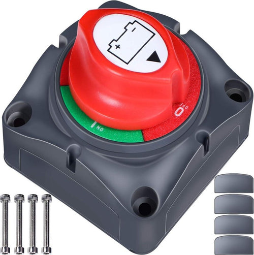 Batteria Master Switch 12 V/24 V Interruttore Isolatore Spegnimento Batteria Auto