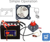 Batteria Master Switch 12 V/24 V Interruttore Isolatore Spegnimento Batteria Auto