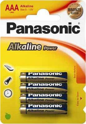 Batteria-Ministilo-AAA-Panasonic-LR03APB-4BP-ALKALINE-POWER
