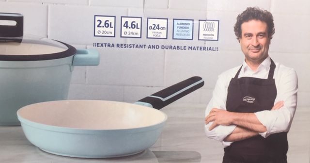 Batteria pentolec5pz azzurro alluminio san ignacio Casa e cucina/Pentole padelle e pirofile/Pentole e padelle/Set/Set di pentole e padelle Led Mall Home - Napoli, Commerciovirtuoso.it