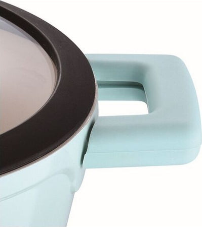 Batteria pentolec5pz azzurro alluminio san ignacio Casa e cucina/Pentole padelle e pirofile/Pentole e padelle/Set/Set di pentole e padelle Led Mall Home - Napoli, Commerciovirtuoso.it