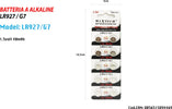 Batterie Alkaline Lr927/g7 1.5v 40mah Pile Bottone Orologi Telecomandi Maxtech Casa, arredamento e bricolage > Materiale Elettrico > Batterie e Pile Trade Shop italia - Napoli, Commerciovirtuoso.it
