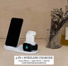 Batterie e Caricabatterie PWX BASE CARICA WIRELESS 3 IN 1 fino a 3 dispositivi SP-45 Bianco USB-C Elettronica/Cellulari e accessori/Accessori/Caricabatterie/Caricabatterie a induzione Scontolo.net - Potenza, Commerciovirtuoso.it