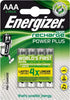 Batterie ministilo ricaricabili Energizer Ricar.ENERGIZER HR03 4pz.Minist.700Ni Mh Elettronica/Pile e caricabatterie/Pile monouso Scontolo.net - Potenza, Commerciovirtuoso.it