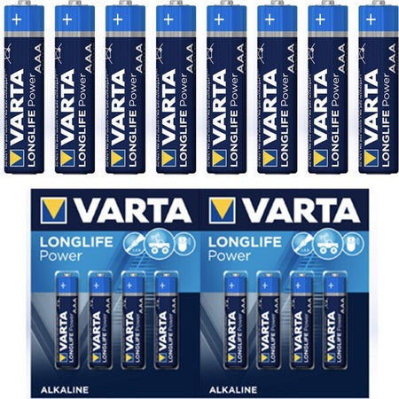 Batterie Ministilo Set 8 Pezzi Aaa Alkaline Alcaline Lr03 1,5v Batteria Varta Elettronica/Pile e caricabatterie/Pile monouso Trade Shop italia - Napoli, Commerciovirtuoso.it