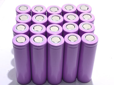 20 BATTERIE 18650 3,7V 6800mAh LITIO TESTA PIATTA SALDARE RICARICABILE PACCO BATTERIA TORCIA