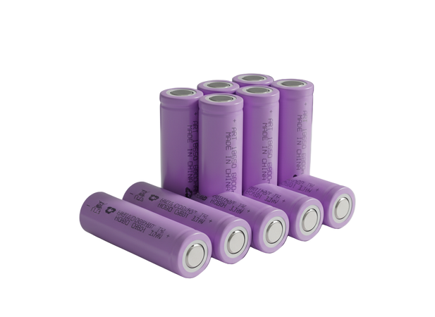 8 BATTERIE 18650 3,7V 6800mAh LITIO TESTA PIATTA SALDARE RICARICABILE PACCO BATTERIA TORCIA