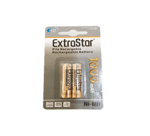Batterie ricaricabili Mini Stilo AAA 1.2V 1000mAh