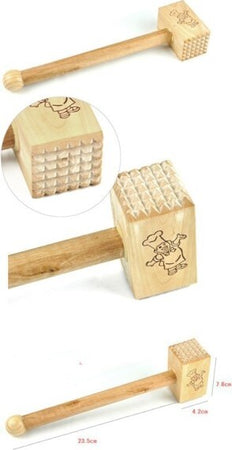 Batticarne In Legno Martello Batti Carne Per Snellire Nervi Utensile Cucina Casa Casa e cucina/Utensili da cucina/Batticarne Trade Shop italia - Napoli, Commerciovirtuoso.it
