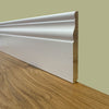 96 metri lineari di BATTISCOPA SLIM laccato bianco in legno MASSELLO DUCALE 100X10 - Eternal Parquet