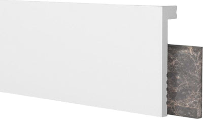 Battiscopa coprimarmo duropolimero bianco 2000x100x22mm Fai da te/Prodotti per la costruzione/Materiali da costruzione/Pavimenti/Materiali per pavimenti/Battiscopa Led Mall Home - Napoli, Commerciovirtuoso.it