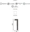 Battiscopa coprimarmo duropolimero bianco 2000x100x22mm Fai da te/Prodotti per la costruzione/Materiali da costruzione/Pavimenti/Materiali per pavimenti/Battiscopa Led Mall Home - Napoli, Commerciovirtuoso.it