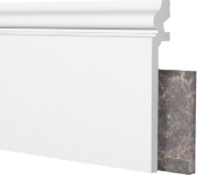 Battiscopa coprimarmo duropolimero bianco 2000x138x22mm Fai da te/Prodotti per la costruzione/Materiali da costruzione/Pavimenti/Materiali per pavimenti/Battiscopa Led Mall Home - Napoli, Commerciovirtuoso.it