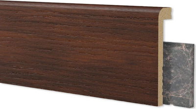 Battiscopa coprimarmo in duropolimero effetto legno noce 2000x100x25mm Fai da te/Prodotti per la costruzione/Materiali da costruzione/Pavimenti/Materiali per pavimenti/Battiscopa Led Mall Home - Napoli, Commerciovirtuoso.it