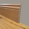 BATTISCOPA ZOCCOLINO DUCALE in FIBRA DI LEGNO COMPATTA 120X15 ROVERE MIELATO