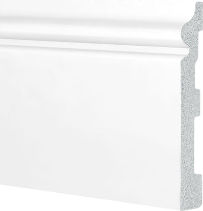 Battiscopa duropolimero alto ducale bianco 2000x150x18mm Fai da te/Prodotti per la costruzione/Materiali da costruzione/Pavimenti/Materiali per pavimenti/Battiscopa Led Mall Home - Napoli, Commerciovirtuoso.it