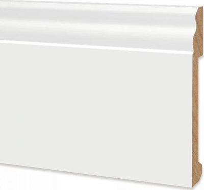 Battiscopa  duropolimero alto ducale bianco 2000x200x14mm Fai da te/Prodotti per la costruzione/Materiali da costruzione/Pavimenti/Materiali per pavimenti/Battiscopa Led Mall Home - Napoli, Commerciovirtuoso.it