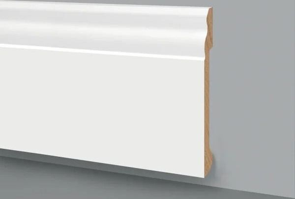 Battiscopa  duropolimero alto ducale bianco 2000x200x14mm Fai da te/Prodotti per la costruzione/Materiali da costruzione/Pavimenti/Materiali per pavimenti/Battiscopa Led Mall Home - Napoli, Commerciovirtuoso.it