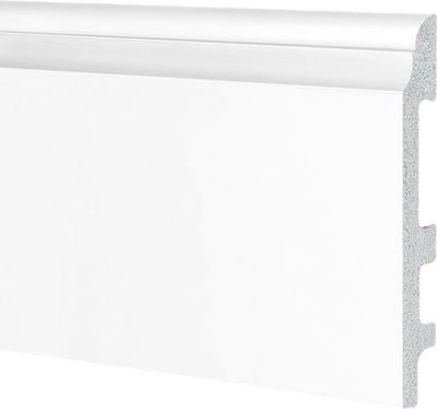 Battiscopa duropolimero ducale bianco 2000x120x15mm Fai da te/Prodotti per la costruzione/Materiali da costruzione/Pavimenti/Materiali per pavimenti/Battiscopa Led Mall Home - Napoli, Commerciovirtuoso.it