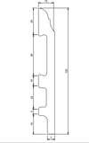 Battiscopa duropolimero ducale bianco 2000x120x15mm Fai da te/Prodotti per la costruzione/Materiali da costruzione/Pavimenti/Materiali per pavimenti/Battiscopa Led Mall Home - Napoli, Commerciovirtuoso.it
