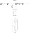 Battiscopa duropolimero ducale bianco 2000x120x15mm Fai da te/Prodotti per la costruzione/Materiali da costruzione/Pavimenti/Materiali per pavimenti/Battiscopa Led Mall Home - Napoli, Commerciovirtuoso.it