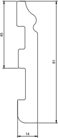 Battiscopa duropolimero ducale bianco 2000x80x13mm Fai da te/Prodotti per la costruzione/Materiali da costruzione/Pavimenti/Materiali per pavimenti/Battiscopa Led Mall Home - Napoli, Commerciovirtuoso.it