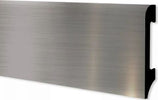 Battiscopa in duropolimero argento silver cromato 2000x75x14mm Fai da te/Prodotti per la costruzione/Materiali da costruzione/Pavimenti/Materiali per pavimenti/Battiscopa Led Mall Home - Napoli, Commerciovirtuoso.it