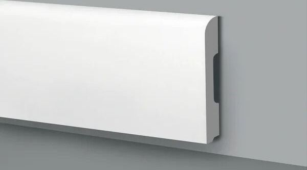 Battiscopa in duropolimero bianco 2000x68x10mm Fai da te/Prodotti per la costruzione/Materiali da costruzione/Pavimenti/Materiali per pavimenti/Battiscopa Led Mall Home - Napoli, Commerciovirtuoso.it