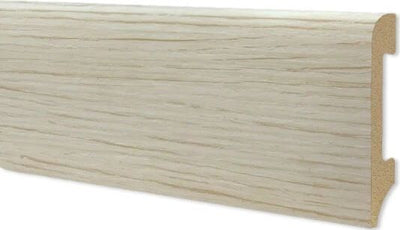 Battiscopa in duropolimero effetto legno rovere sbiancato 2000x75x14mm Fai da te/Prodotti per la costruzione/Materiali da costruzione/Pavimenti/Materiali per pavimenti/Battiscopa Led Mall Home - Napoli, Commerciovirtuoso.it