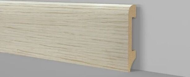 Battiscopa in duropolimero effetto legno rovere sbiancato 2000x75x14mm Fai da te/Prodotti per la costruzione/Materiali da costruzione/Pavimenti/Materiali per pavimenti/Battiscopa Led Mall Home - Napoli, Commerciovirtuoso.it