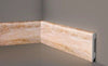 Battiscopa in duropolimero effetto marmo travertino 2000x85x12mm Fai da te/Prodotti per la costruzione/Materiali da costruzione/Pavimenti/Materiali per pavimenti/Battiscopa Led Mall Home - Napoli, Commerciovirtuoso.it