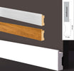 Battiscopa-in-POLIMERI-Ad-INCASSO-RASOMURO-per-Cartongesso-39x17x2800mm---BIANCO---ROVERE--