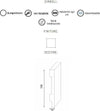 Battiscopa passacavi bianco 2000x100x15mm Fai da te/Prodotti per la costruzione/Materiali da costruzione/Pavimenti/Materiali per pavimenti/Battiscopa Led Mall Home - Napoli, Commerciovirtuoso.it