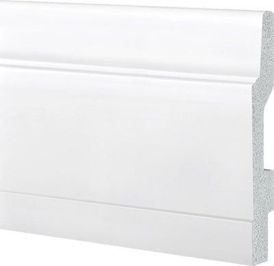 Battiscopa passacavi in duropolimero bianco 2000x130x15mm Fai da te/Prodotti per la costruzione/Materiali da costruzione/Pavimenti/Materiali per pavimenti/Battiscopa Led Mall Home - Napoli, Commerciovirtuoso.it